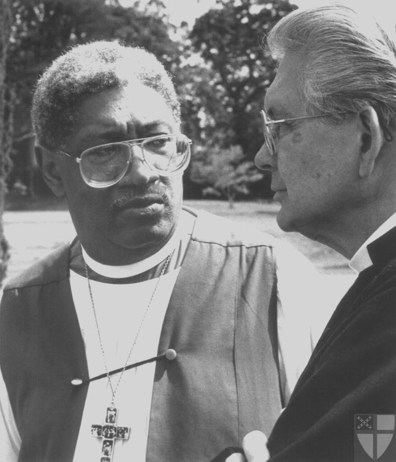 Bishop James Ottley of Panama (left) has been appointed to serve as Anglican Observer at the United Nations, beginning in November. - 94112