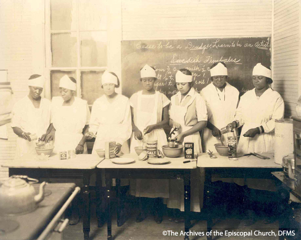 St. Philip&#039;s Cooking Class, 1927