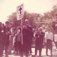 Boyd At ESCRU Demonstration, Chicago 1965