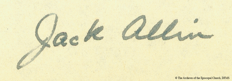 Jack Allin Signature