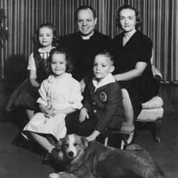Allin Family With Dog